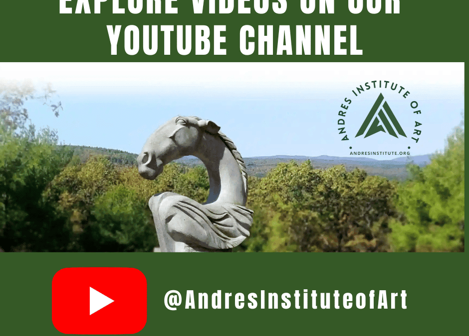 Andres Institute of Art Outdoor Sculpture park Youtube channel