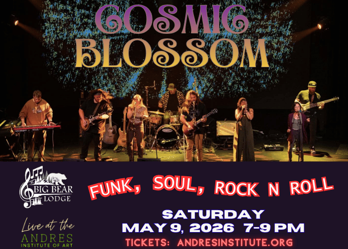 Cosmic Blossom Live at Big Bear Lodge on the Dream Trax Stage - Andres Institute of Art