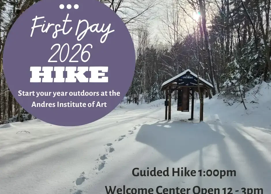 First Day Hike at Andres Institute of Art