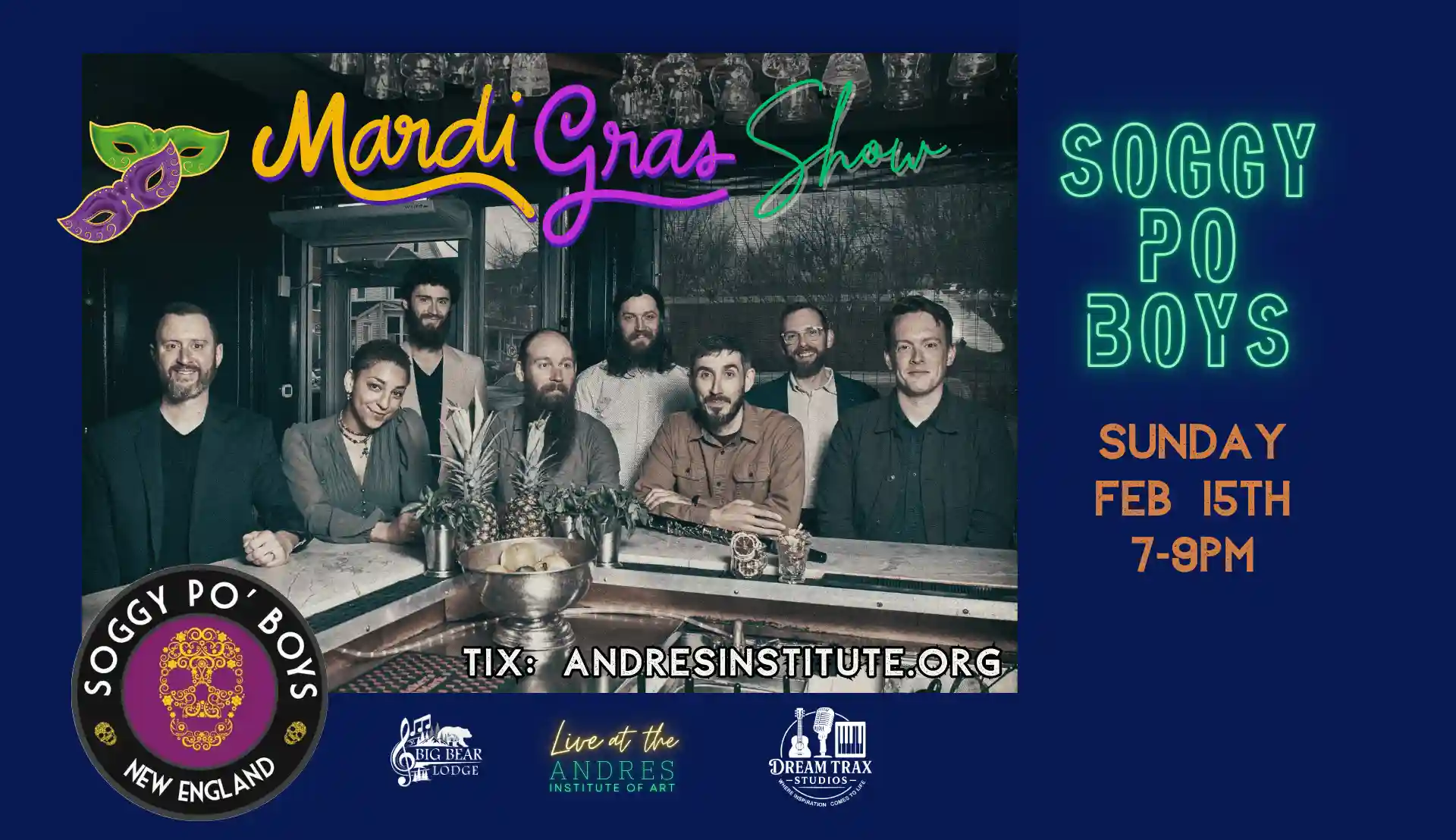 Soggy Po Boys Mardi Gras Show