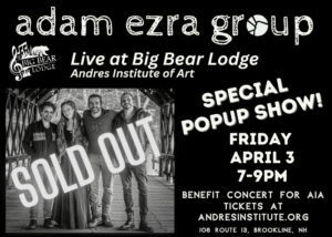 Adam Ezra Group Popup Concert ACT I 2026