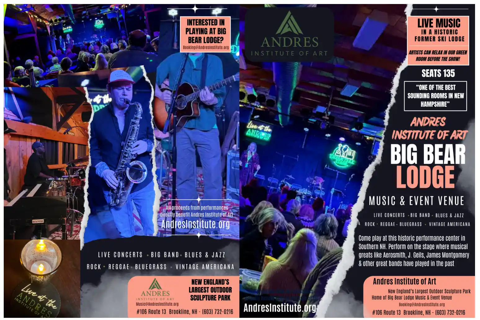 Booking your band at Big Bear Lodge