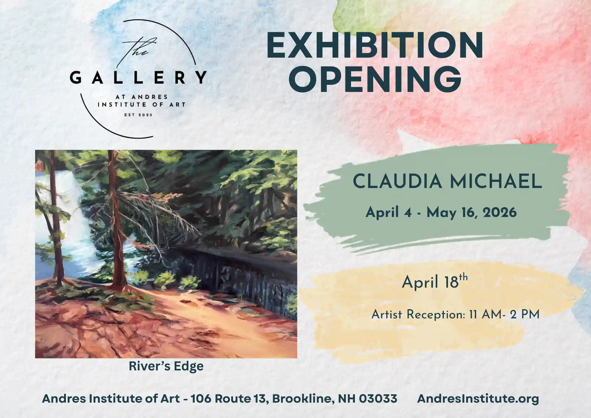 Andres Institute of Art Gallery - Upcoming Show