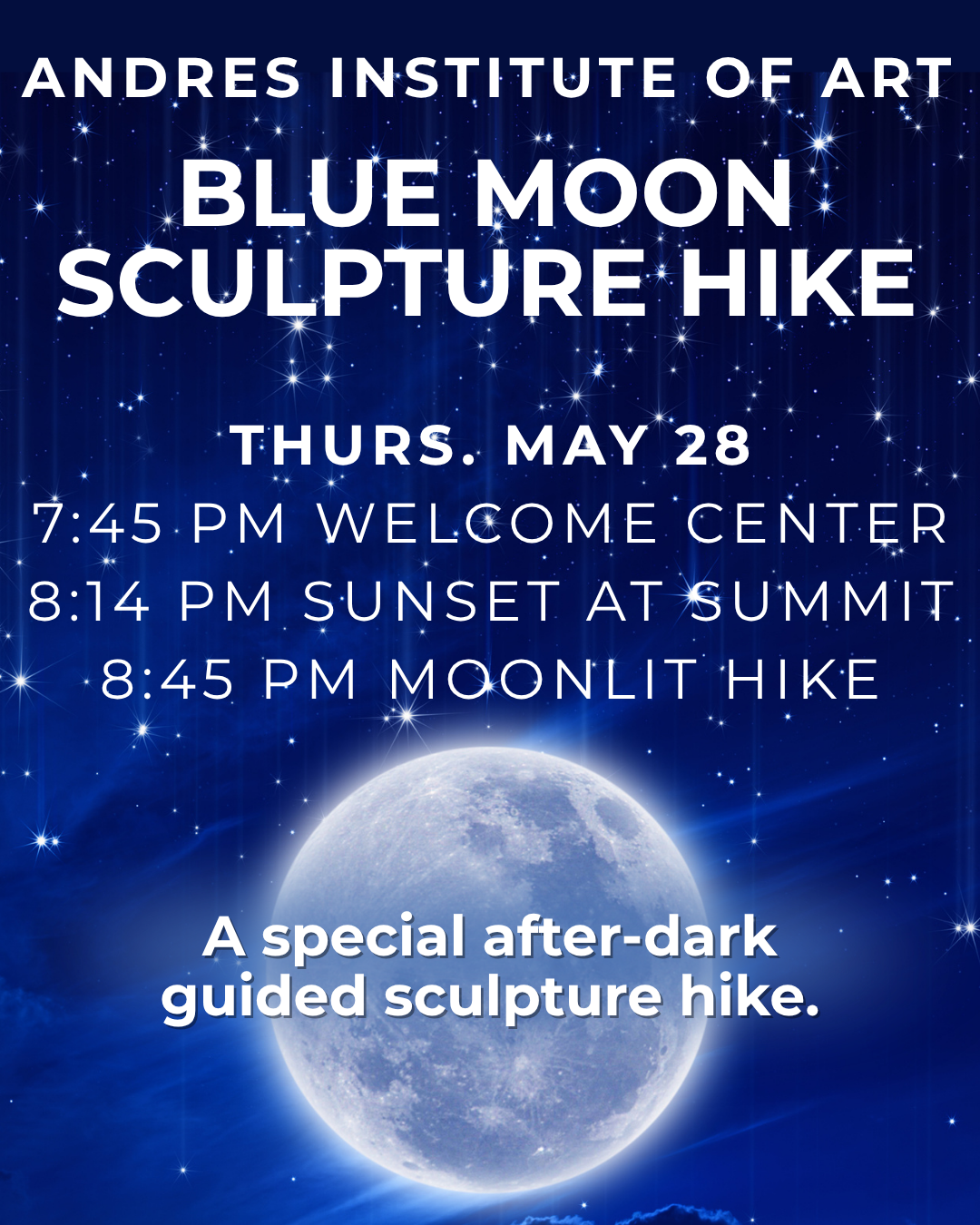 Guided Moonlit Sculpture