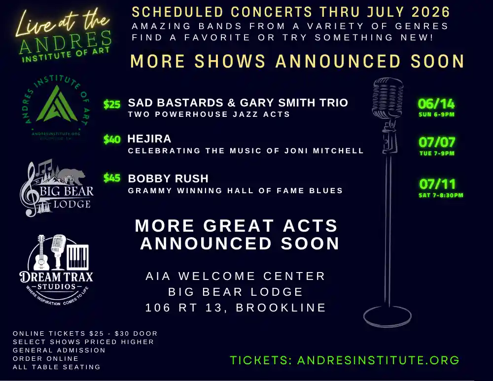 Big Bear Lodge Concert Schedule 2026 Act 1