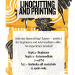 Beginner-Friendly Linocutting Block Printing Workshop